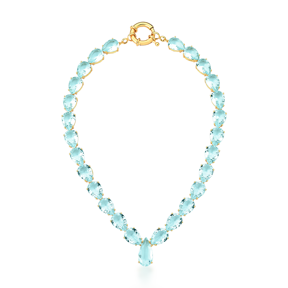 Cristal Sejus Água Marinha
