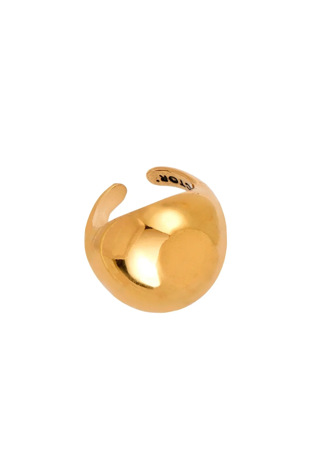 Anel Maxi Esfera Paradoxo Ouro Vintage