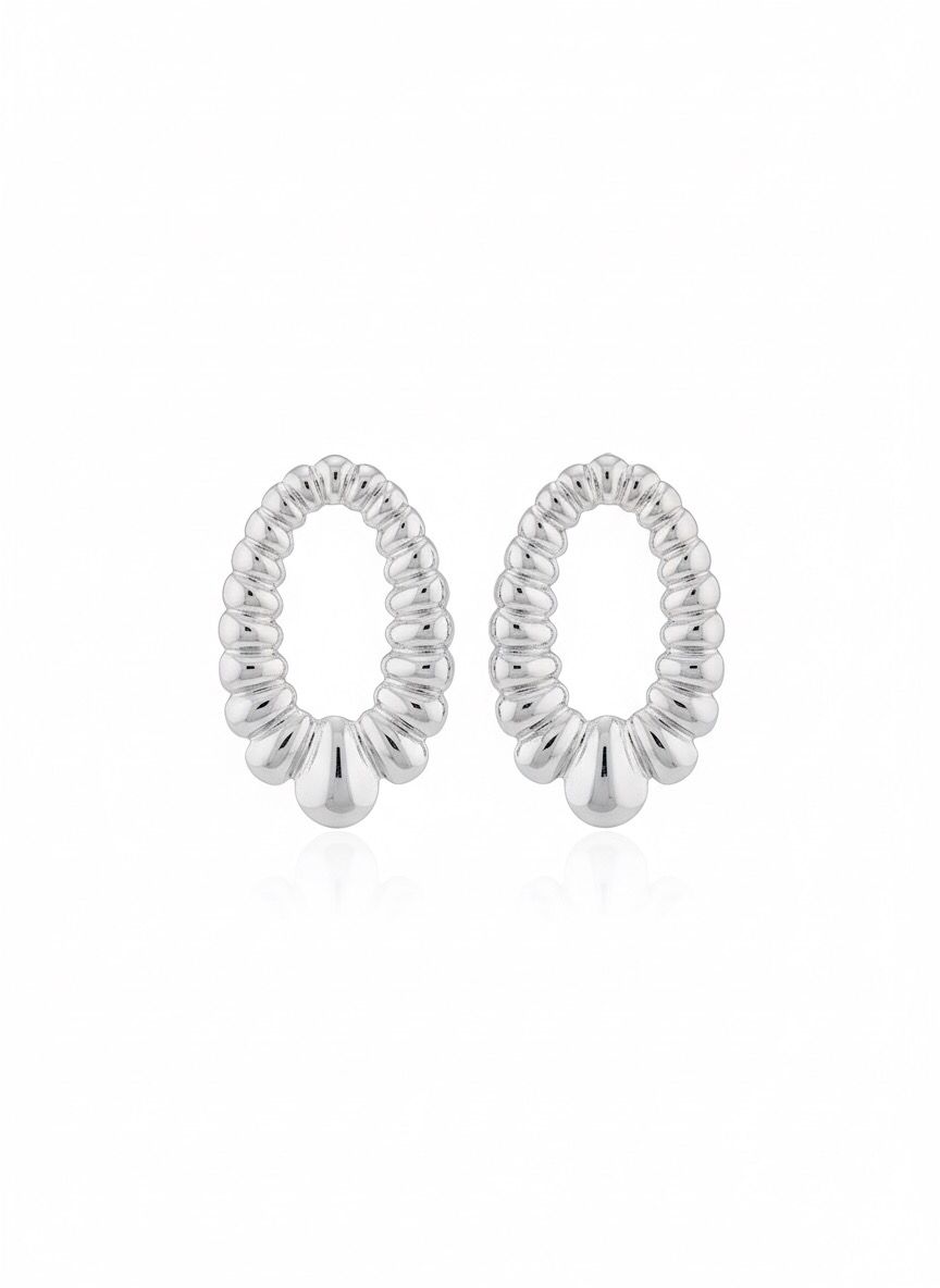 Brinco Gota Ondulada