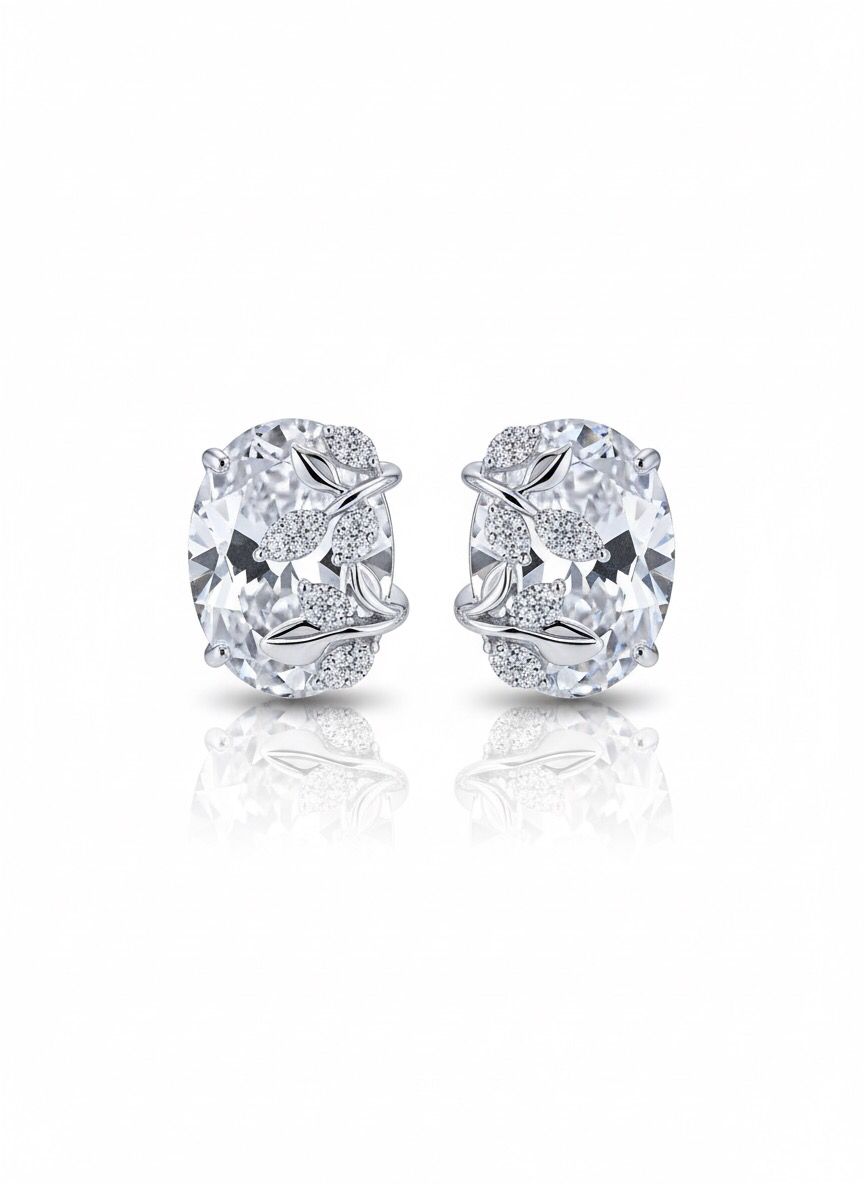 Brinco Botânico Diamantado