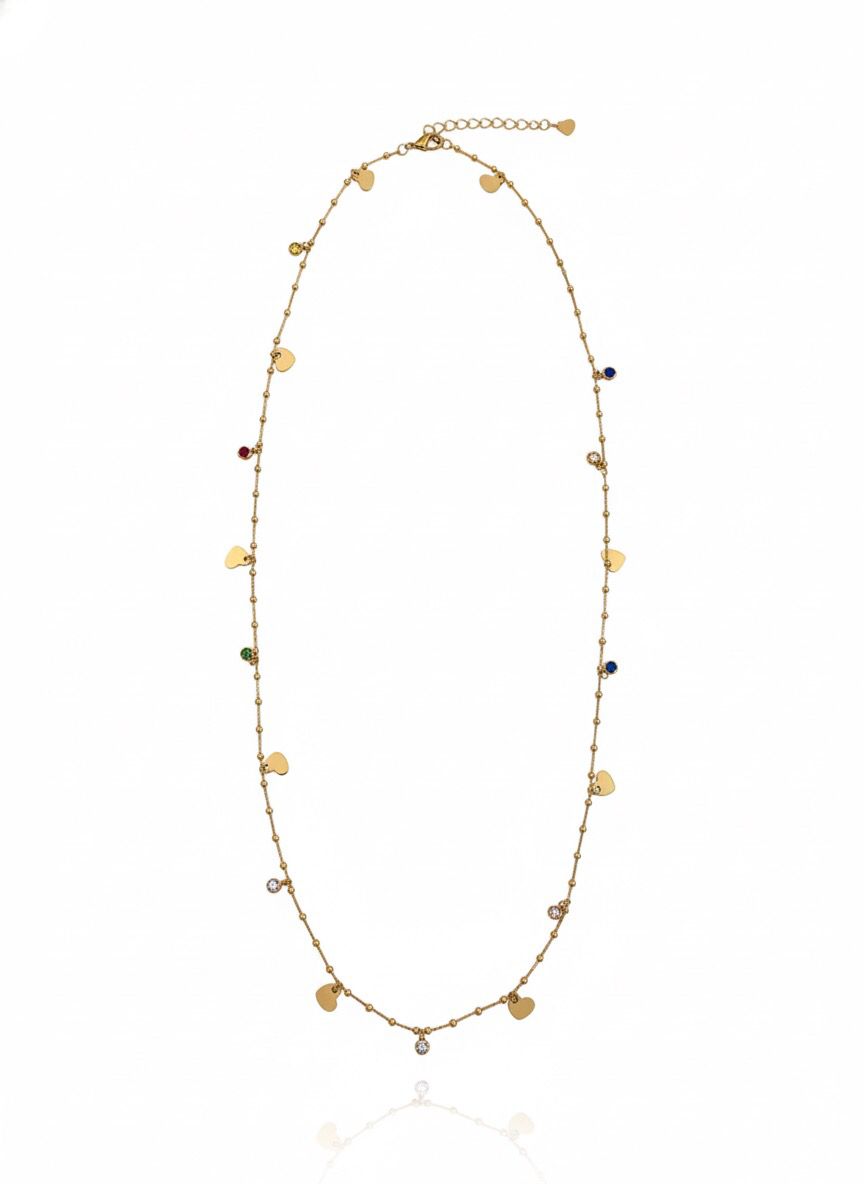 Colar Delicadeza Colorida