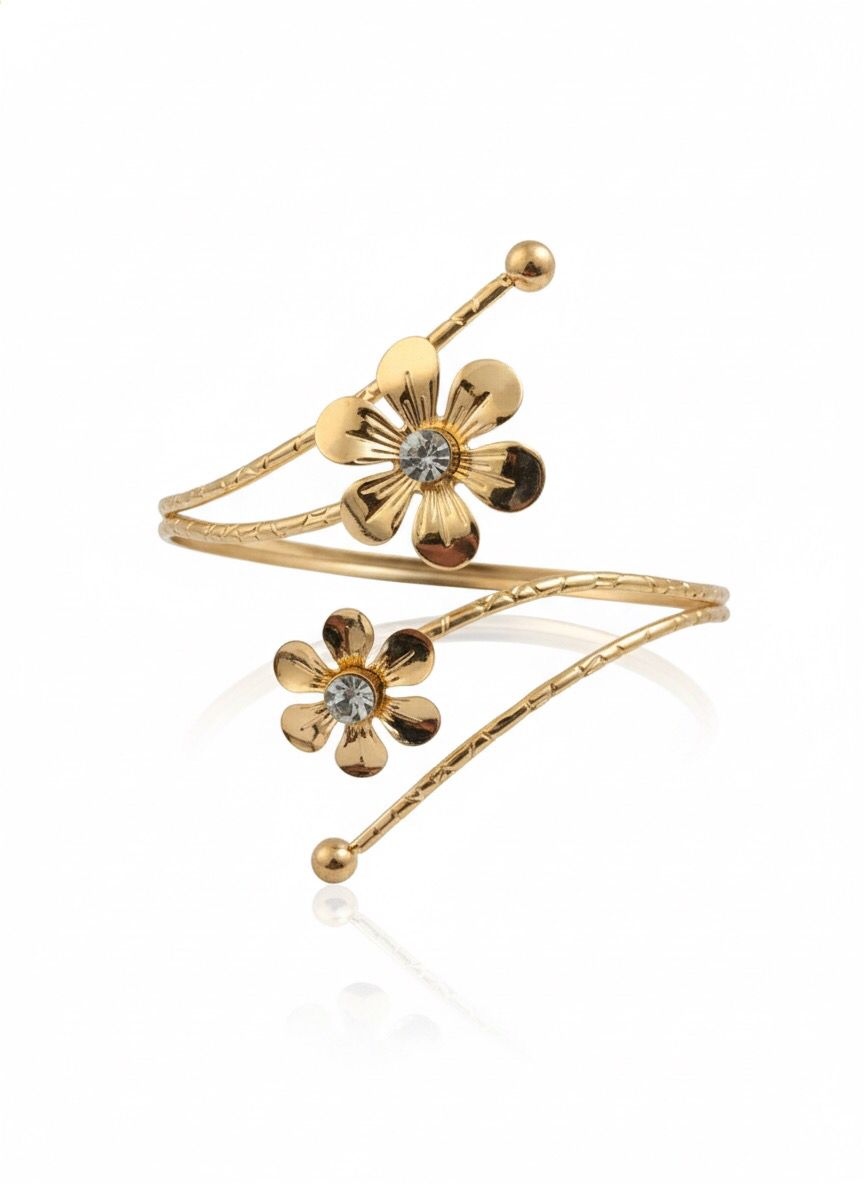 Bracelete flor de turquesa