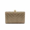 Clutch canutilho dourada