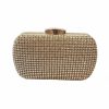 Clutch Glamour Strass Dourado