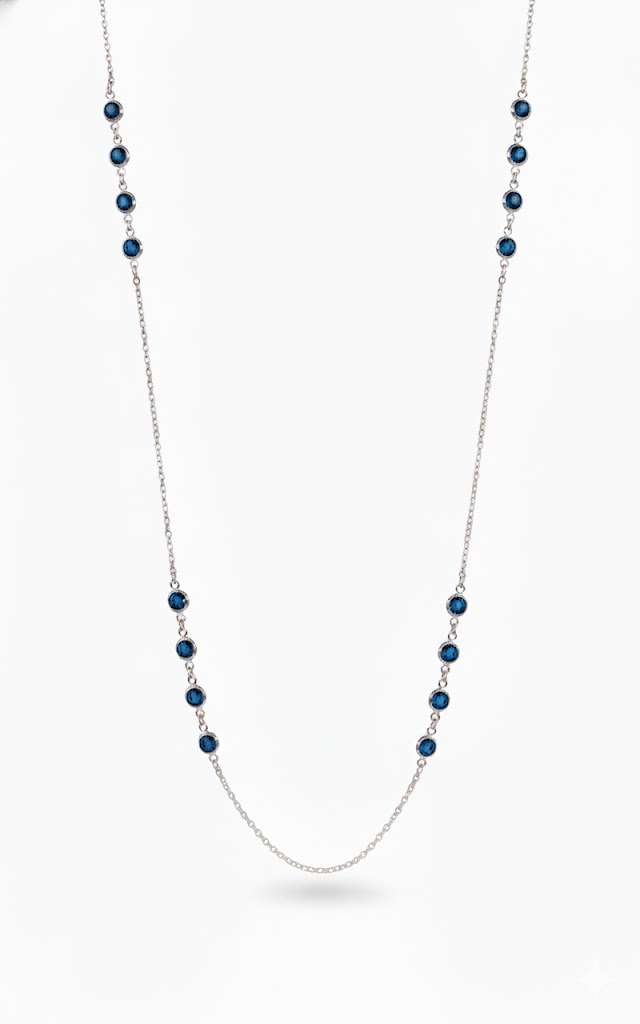 Colar Safira Celeste