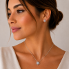 Colar Estrela Supernova Moissanite