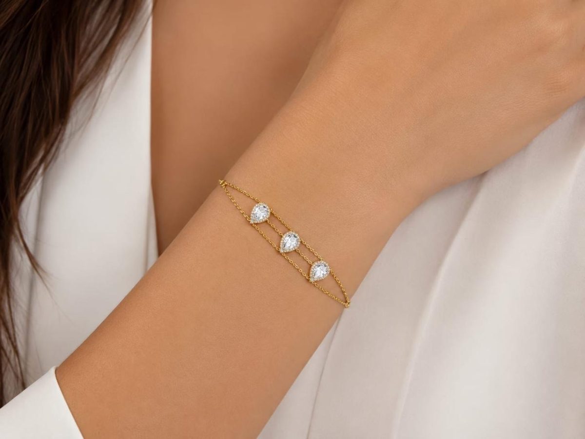 Pulseira Gotas Radiance Moissanite