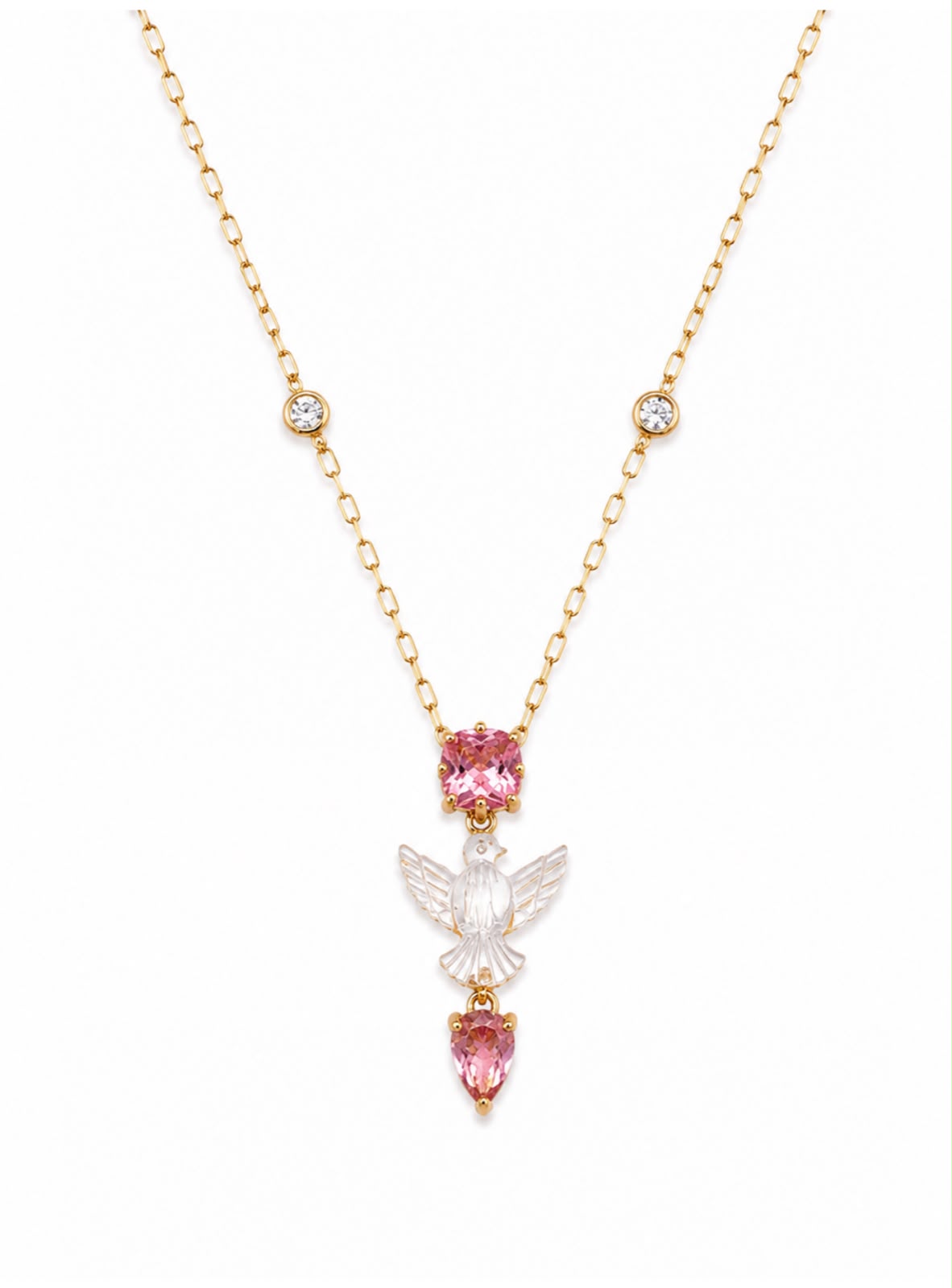 Colar Divino Espírito Rosa