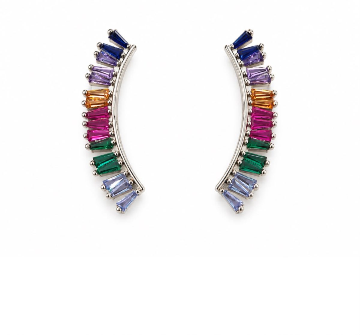 Ear Cuff Arco-Íris Royale
