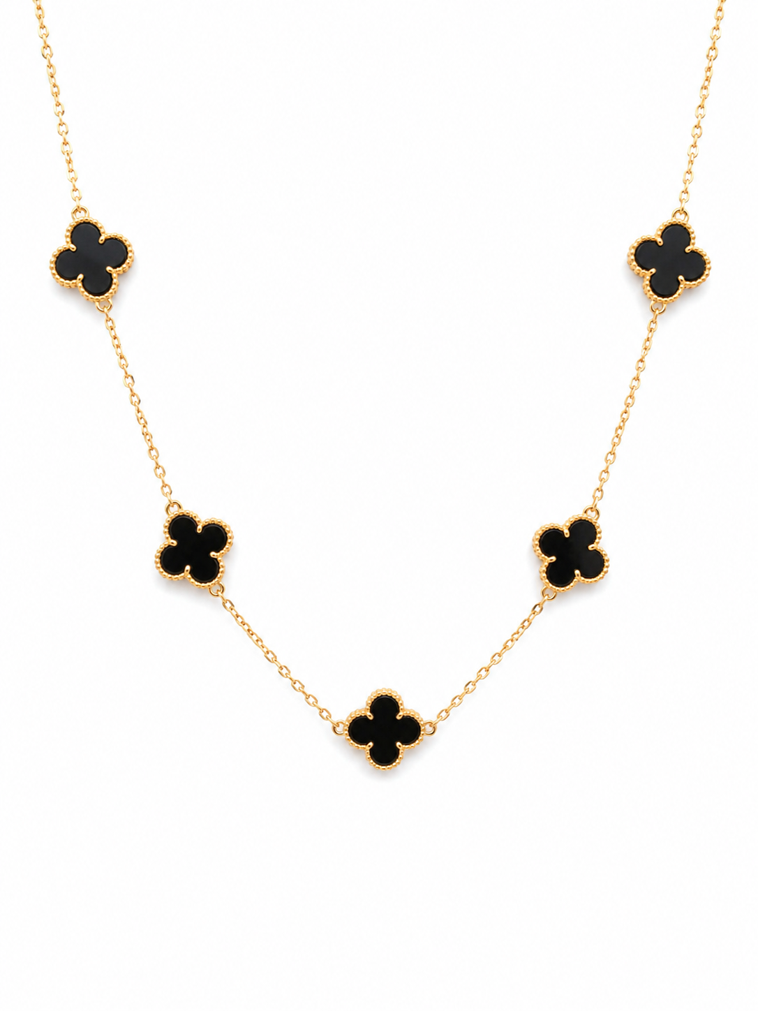 Colar Black Clover Elegance