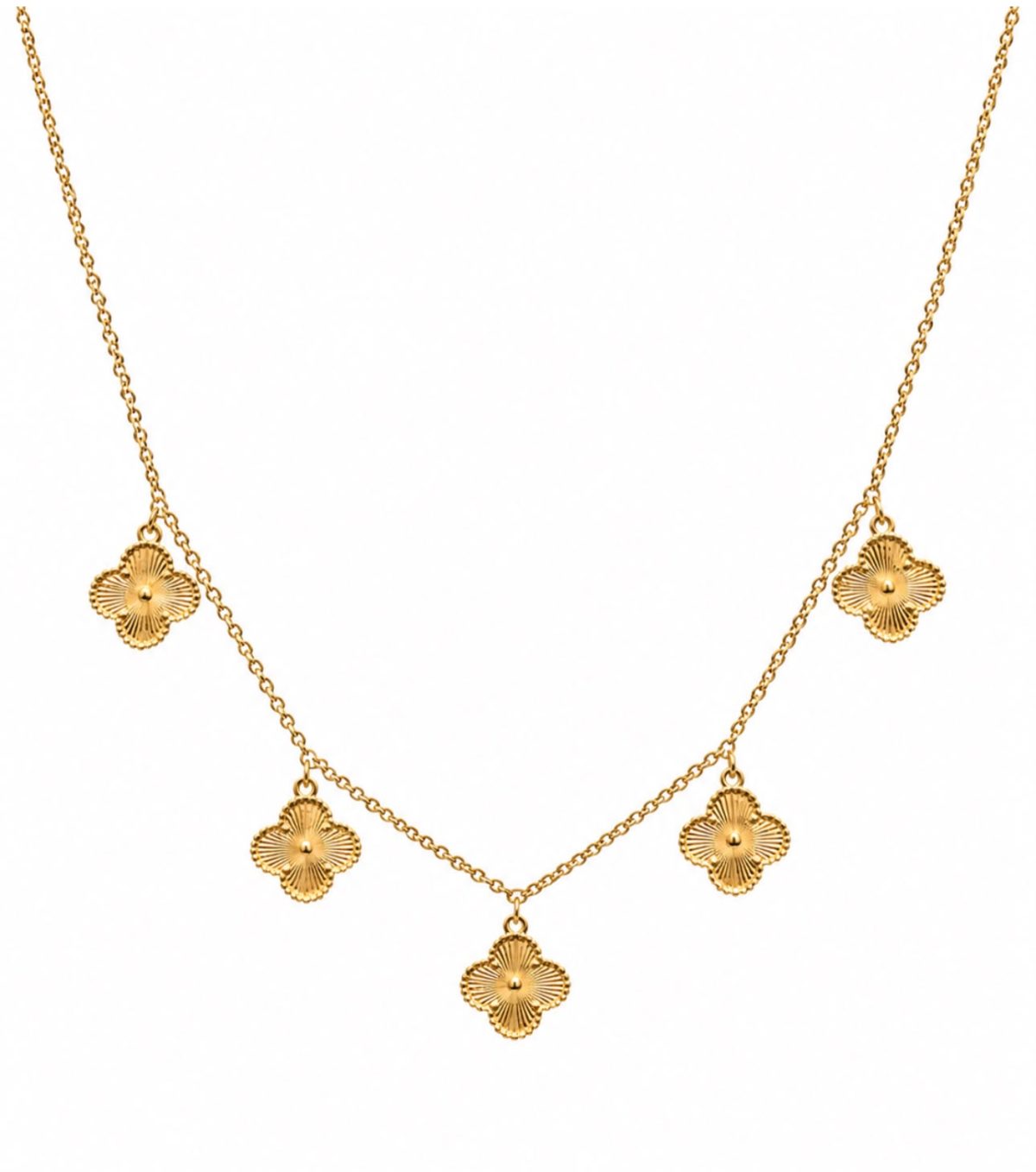 Choker Golden Clover