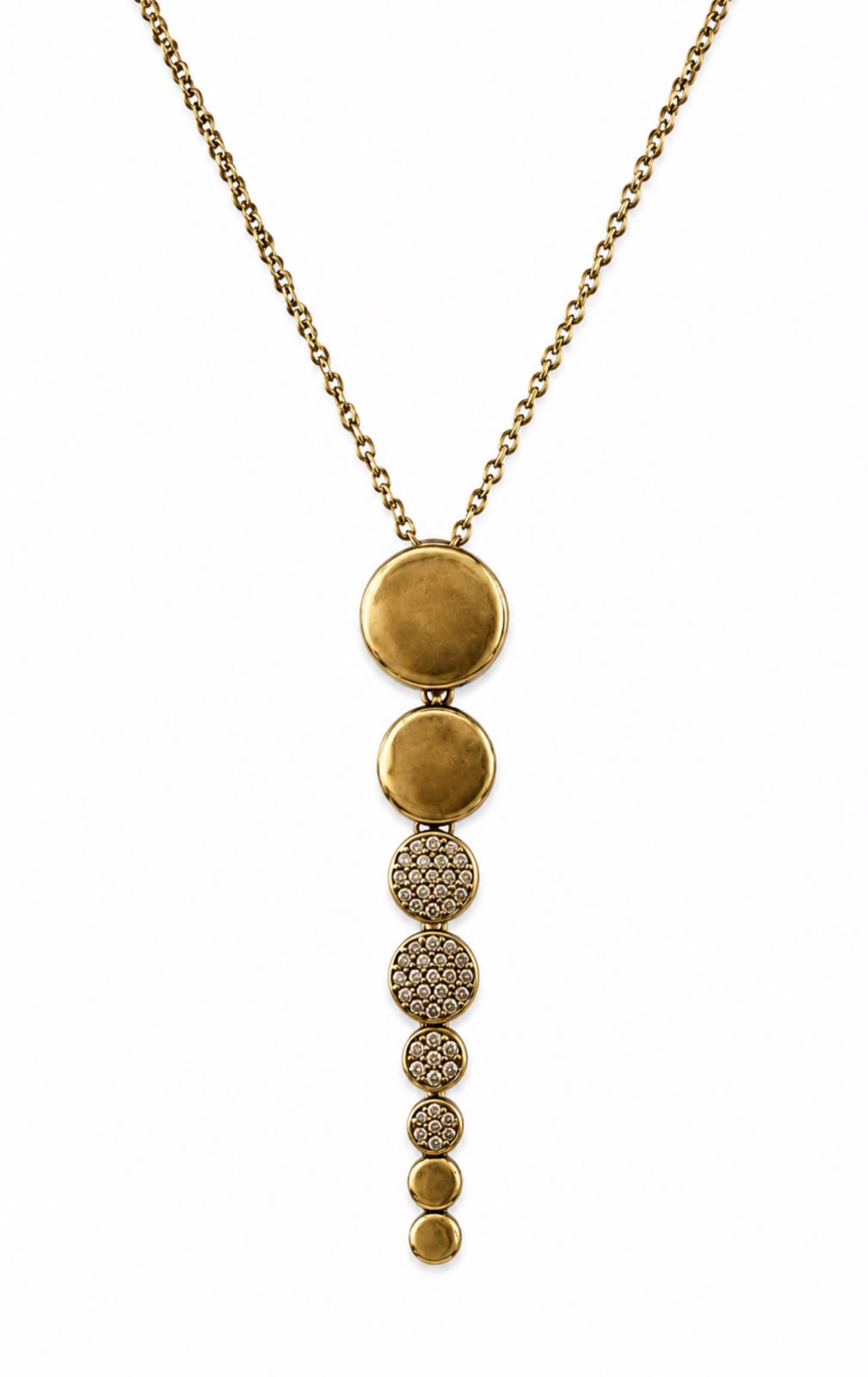 Colar Vintage Dourado Elegance