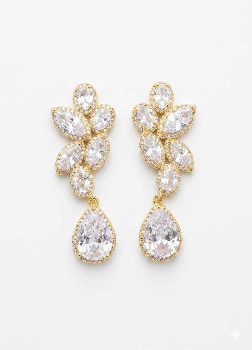 Brinco Glamour Crystal