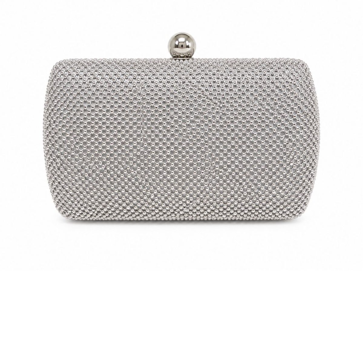 Clutch Silver Glam Strass