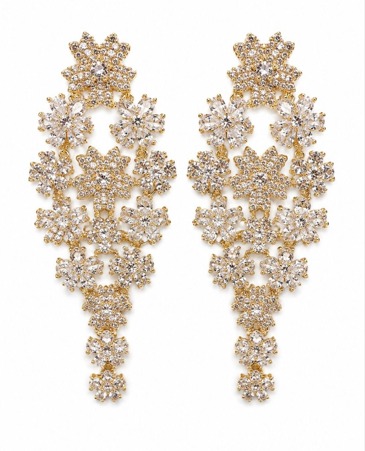Brinco Fleur de Cristal