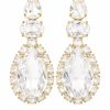 Brinco Cristal Imperial Gota Luxo