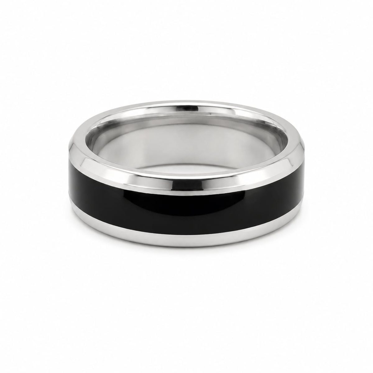 Anel Masculino Black Steel
