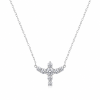 Colar Espírito Santo Moissanite Prata 925