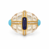 Anel Cristal Imperial Azul