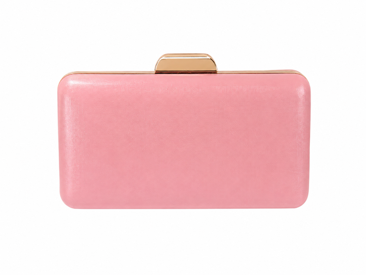 Clutch Rosa Texturizada