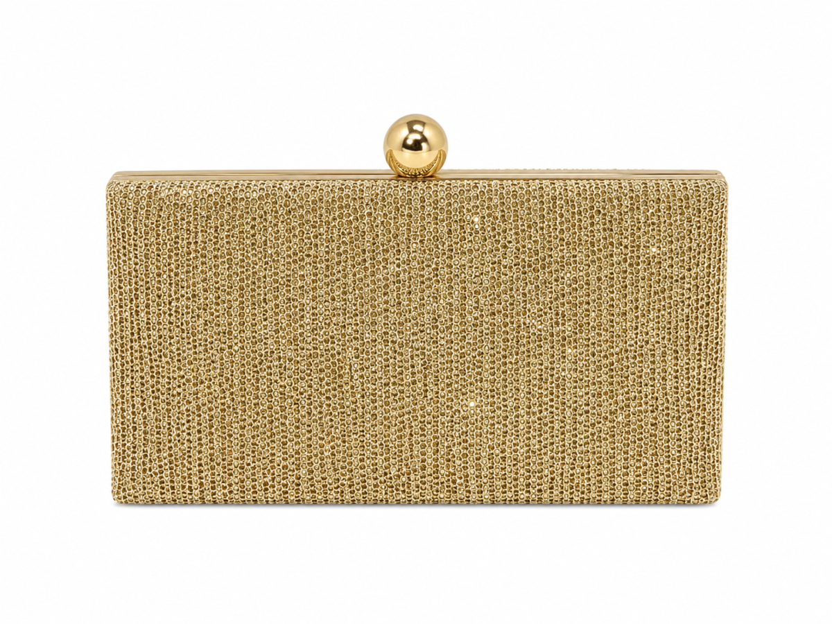 Clutch Dourada Glamour