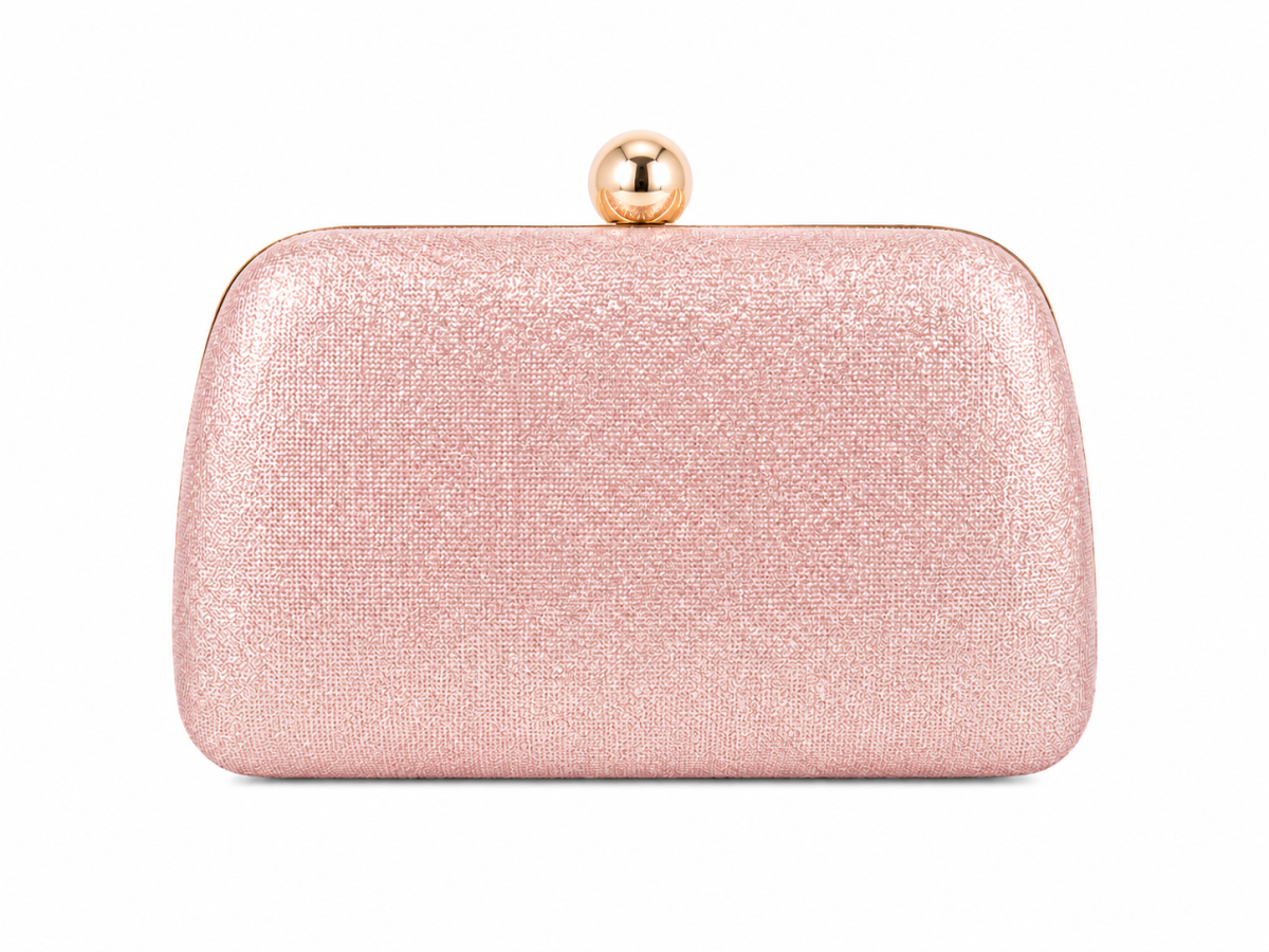 Clutch Rosé Brilhante