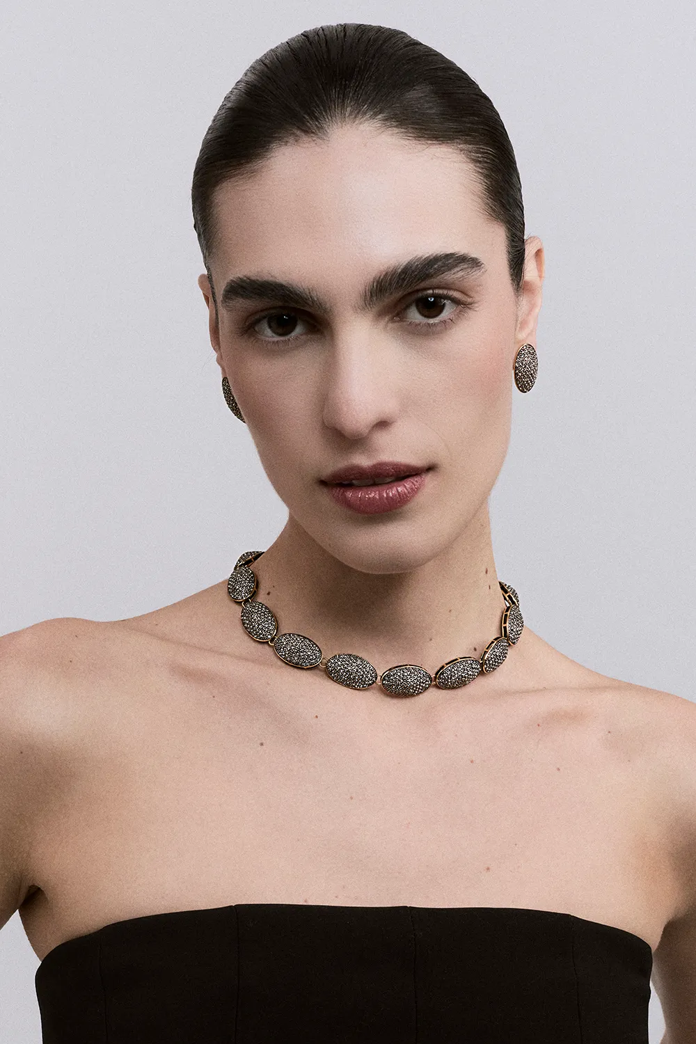 Choker Vela Ouro Vintage
