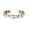 Bracelete Maxi Zircônias Brisa Ouro Vintage