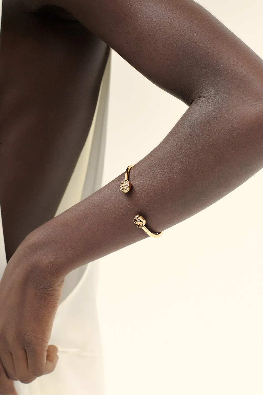 Bracelete São Bento Fé III Ouro Vintage