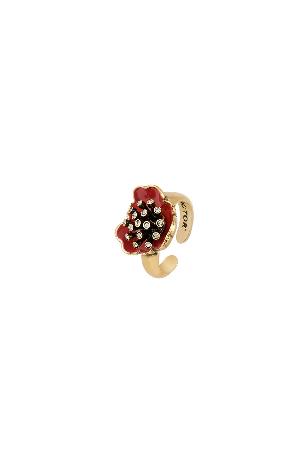 Piercing Carmim Ouro Vintage
