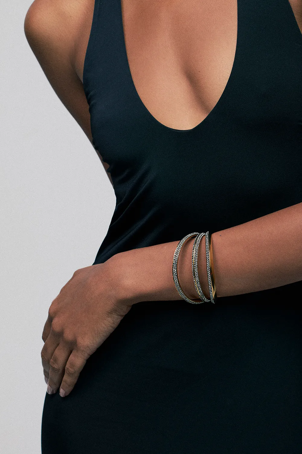 Bracelete Conceito Strass Sirius Ouro