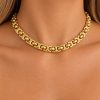 Choker Elos Dourada